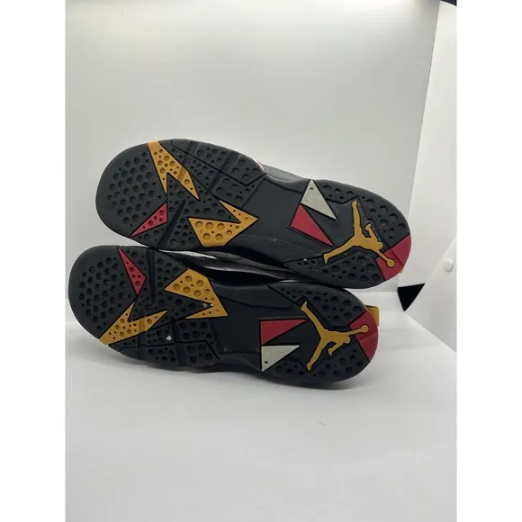 Air Jordan Retro 7 Cardinals GS Youth Size 7Y White Red Athletic Shoes Sneakers