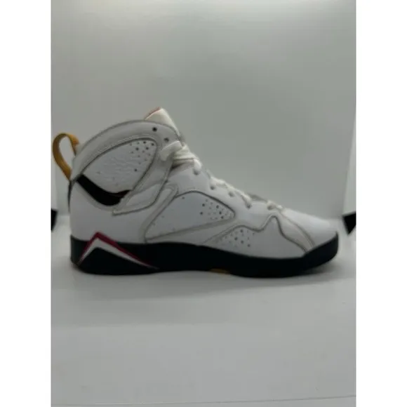 Air Jordan Retro 7 Cardinals GS Youth Size 7Y White Red Athletic Shoes Sneakers