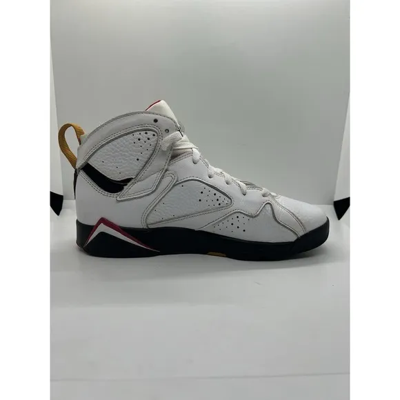 Air Jordan Retro 7 Cardinals GS Youth Size 7Y White Red Athletic Shoes Sneakers