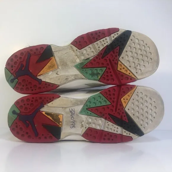 Air Jordan Retro VII 7 Hare 2015 304774-125 GS Size 4.5Y No Box Bugs Bunny