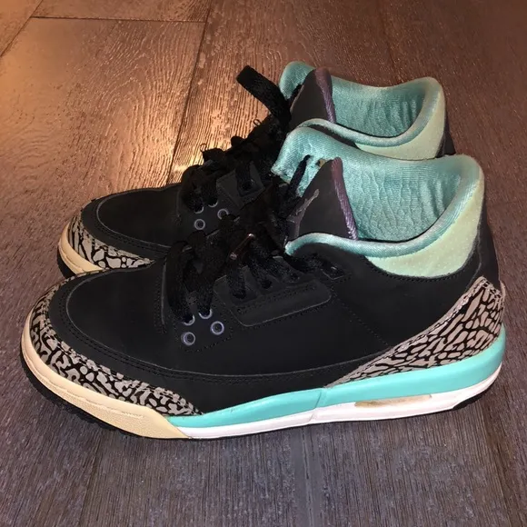 Air Jorden 3 Retro “Black Mint”