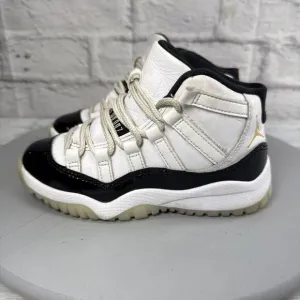 Air Jordan 11 Retro (PS) Size 11C Shoes 'DMP Gratitude' Youth Athletic Sneakers