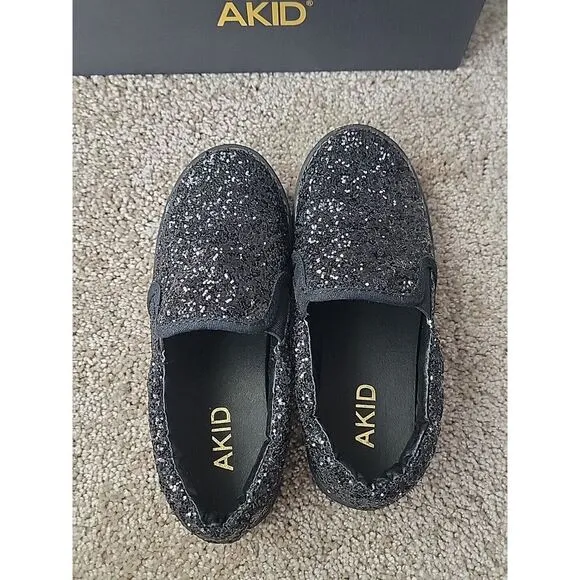 Akid Silver Dazzle Moccassin‎ Shoes 3y  Brown