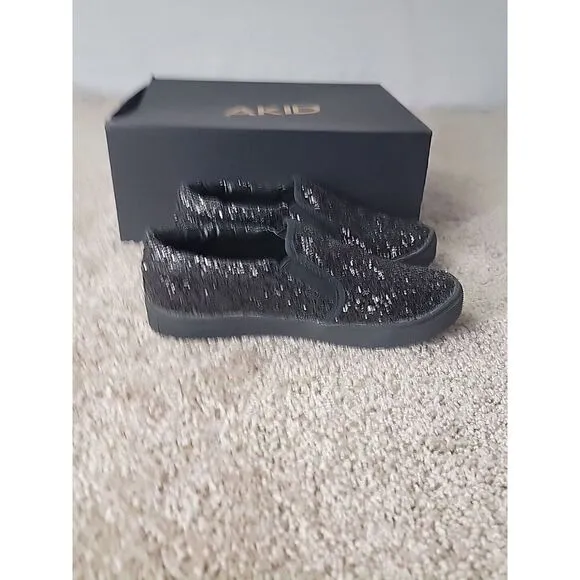 Akid Silver Dazzle Moccassin‎ Shoes 3y  Brown