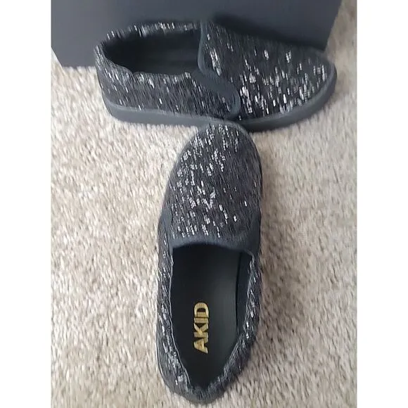 Akid Silver Dazzle Moccassin‎ Shoes 3y  Brown