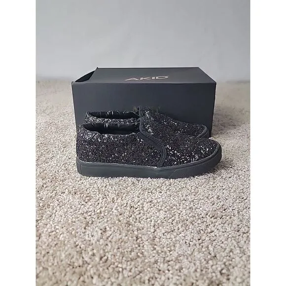 Akid Silver Dazzle Moccassin‎ Shoes 3y  Brown