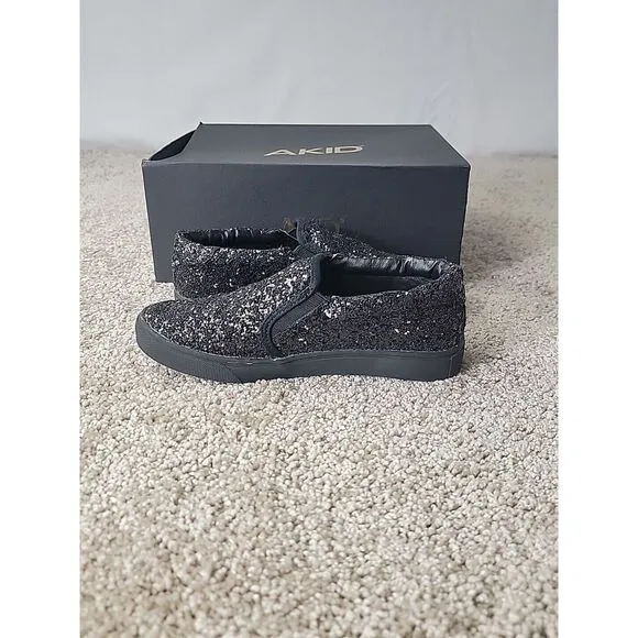 Akid Silver Dazzle Moccassin‎ Shoes 3y  Brown