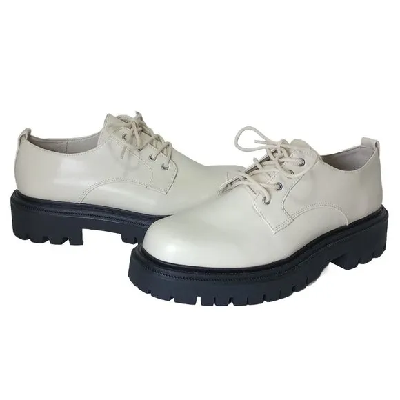 ALDO Bigmove Chunky Lace Up Shoes Women's Size 9 EUC