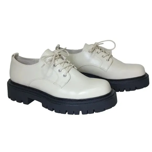 ALDO Bigmove Chunky Lace Up Shoes Women's Size 9 EUC