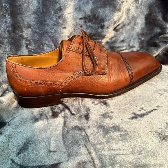 Aldo Brue Mens Cap Toe Oxford Dress Shoe. Size 10.