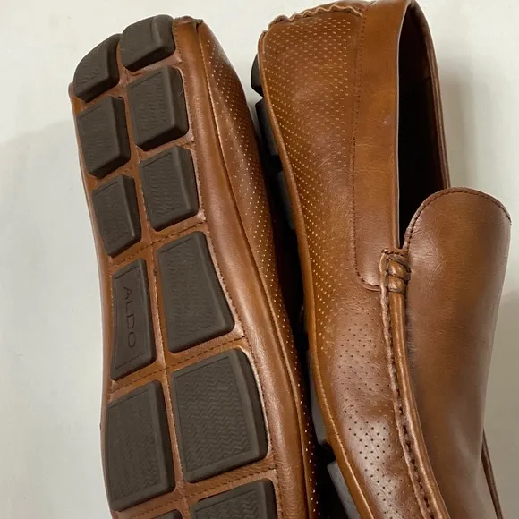 ALDO MEN DRESS MOCASINES SHOES SIZE 11