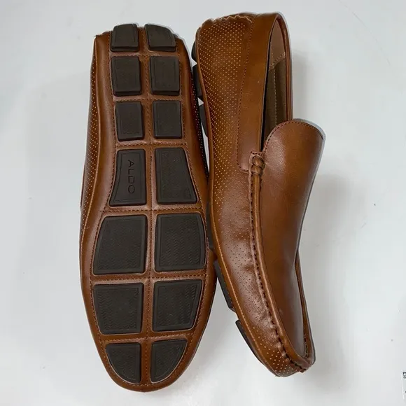 ALDO MEN DRESS MOCASINES SHOES SIZE 11