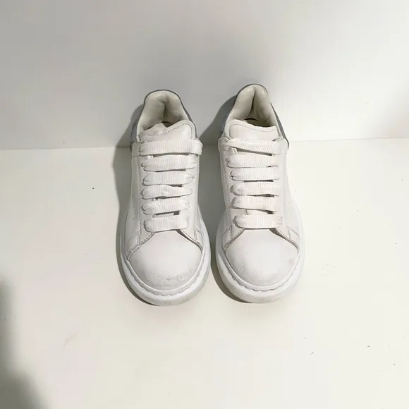 Alexander McQueen Platform Sneakers Gray White Size 12 Toddler‎