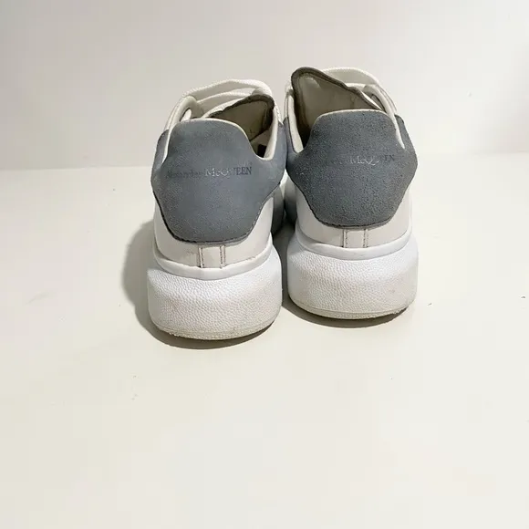 Alexander McQueen Platform Sneakers Gray White Size 12 Toddler‎