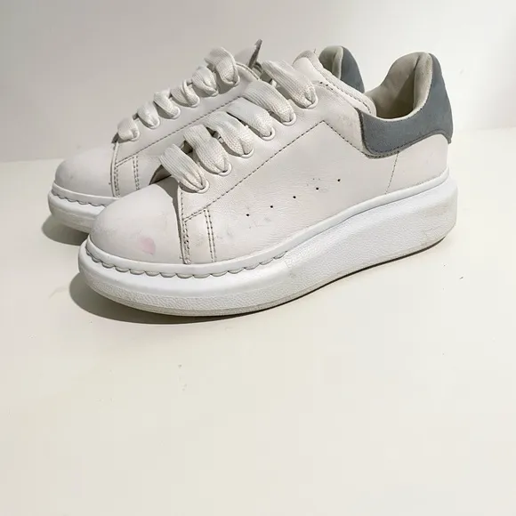 Alexander McQueen Platform Sneakers Gray White Size 12 Toddler‎
