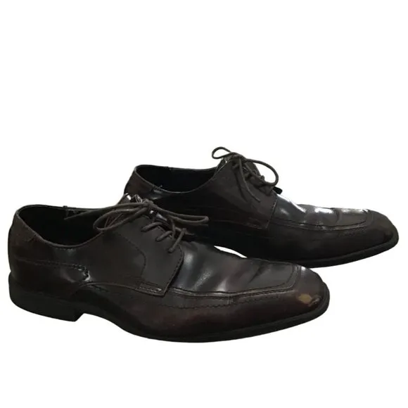 ALFANI LEATHER MENS DRESS SHOES SIZE 12