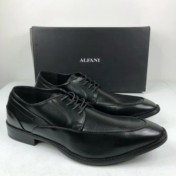 Alfani Sheldon Black Oxford Dress Shoes