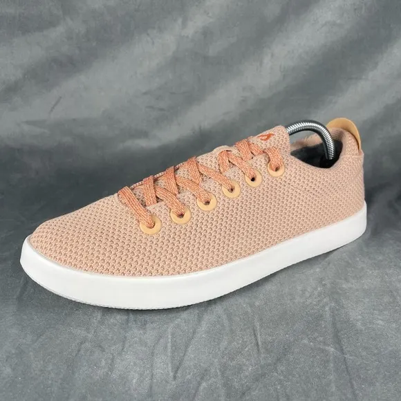 Allbirds Mens‎ Tree Piper Minimalist Shoes Sneakers Peach White Size 11