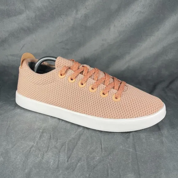 Allbirds Mens‎ Tree Piper Minimalist Shoes Sneakers Peach White Size 11