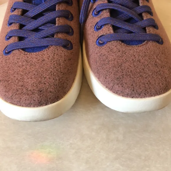 Allbirds Men's Wool Piper  Sneakers - Brown and Blue Great condition size -10