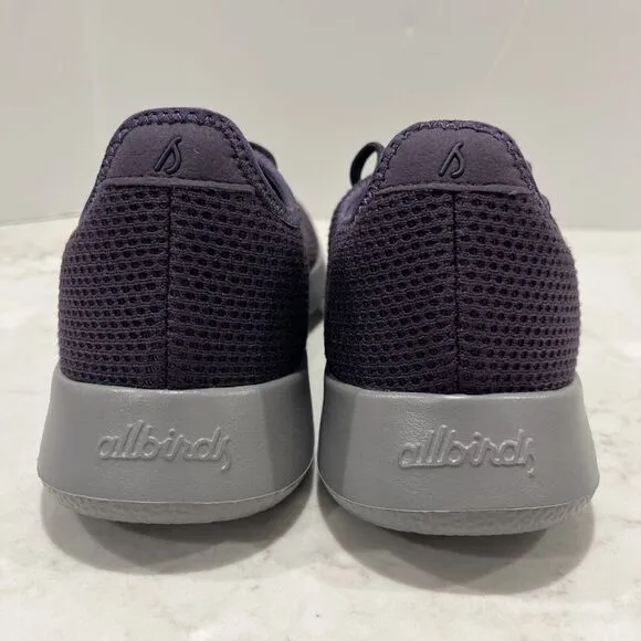 ALLBIRDS Tree Runner Mens 10 Sneakers Shoes Thunder Purple Comfort Casual NWB