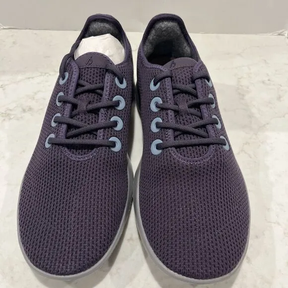 ALLBIRDS Tree Runner Mens 10 Sneakers Shoes Thunder Purple Comfort Casual NWB