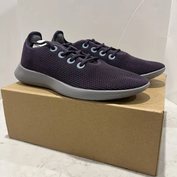 ALLBIRDS Tree Runner Mens 10 Sneakers Shoes Thunder Purple Comfort Casual NWB