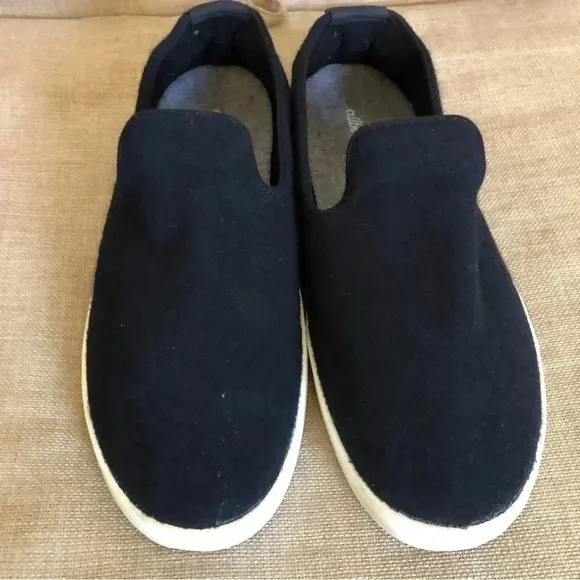 ALLBIRDS WL Wool Loungers Minimalist Slip-on Shoes -‎ Black - M10