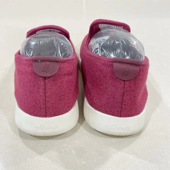 Allbirds Women's Wool Loungers Slip On Shoes Orchard Red 7
