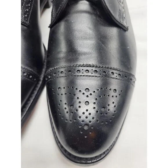 Allen Edmonds Black Wingtips