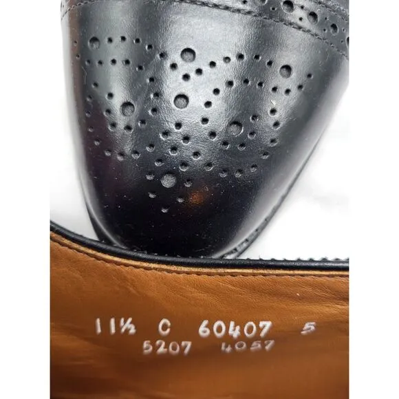Allen Edmonds Black Wingtips