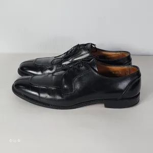 ALLEN EDMONDS Hancock Shoes Men's Size‎ 10 B Black Split-Toe Derby Dress Shoe