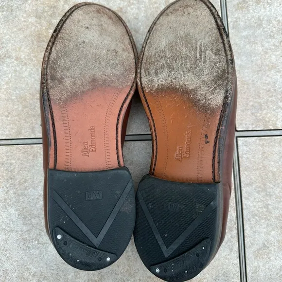 Allen Edmonds Hyde Street leather shoes size 9