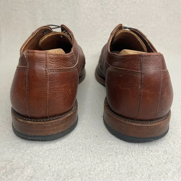 Allen Edmonds Leather Oxfords Dress Shoes-Brown Leather-Men’s 12-Business-Formal
