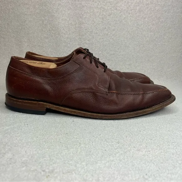 Allen Edmonds Leather Oxfords Dress Shoes-Brown Leather-Men’s 12-Business-Formal