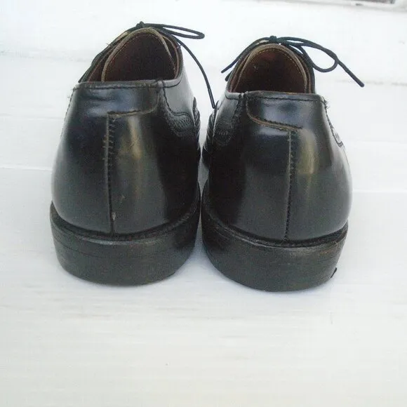 Allen Edmonds Lloyd Wingtip Oxford Dress Shoes Mens Size 9.5 D Black