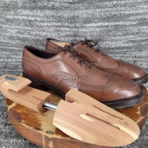 Allen Edmonds McTavish Wingtip Oxford Dress Shoes Leather Brown‎ Mens Size 11