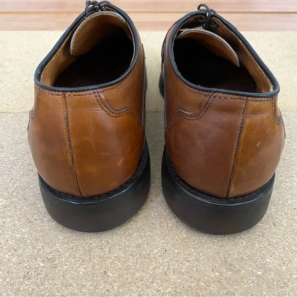 Allen Edmonds Men's Brown Leather Dress Shoes Lace Up Size 11 D