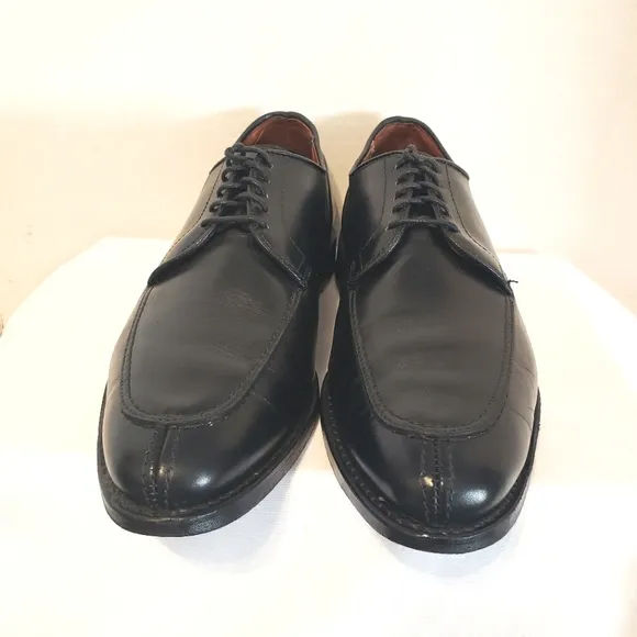 Allen Edmonds Mens Lasalle Split Toe Oxford Black Leather Dress Shoes  Size 9