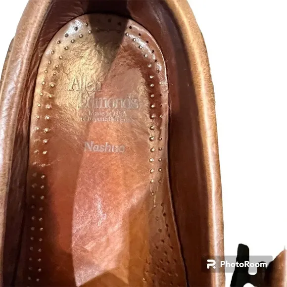 Allen Edmonds Nashua Tassel Brown Black Loafers Shoes Size 10.5  120923
