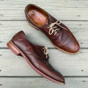 Allen Edmonds Oak Street Cap Toe Oxford Dress Shoes Dainite Soles Size 9.5 D