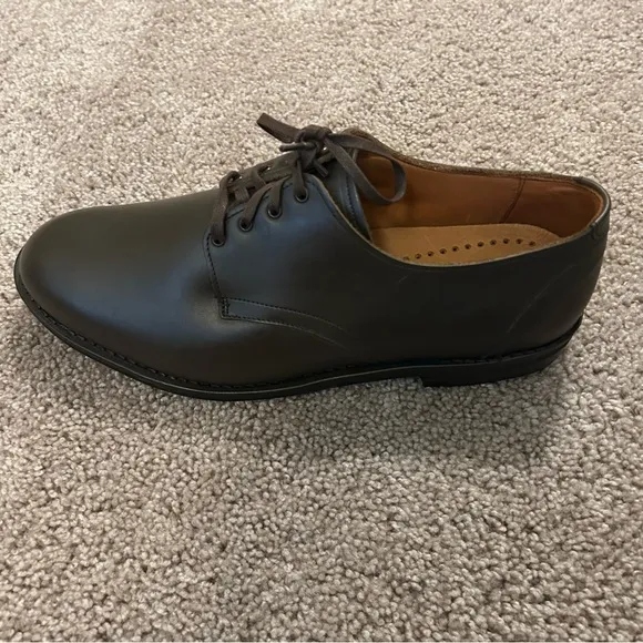 Allen Edmonds Port Washington Nomad Brown Leather Dress Shoes Size 12