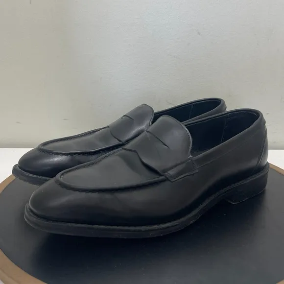 Allen Edmonds Shoes Men’s Size 10 D Mercer Street Penny Loafer Black Leather