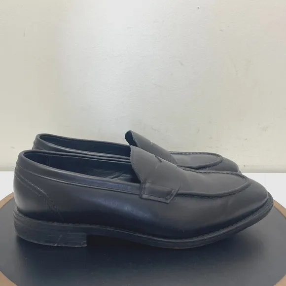 Allen Edmonds Shoes Men’s Size 10 D Mercer Street Penny Loafer Black Leather