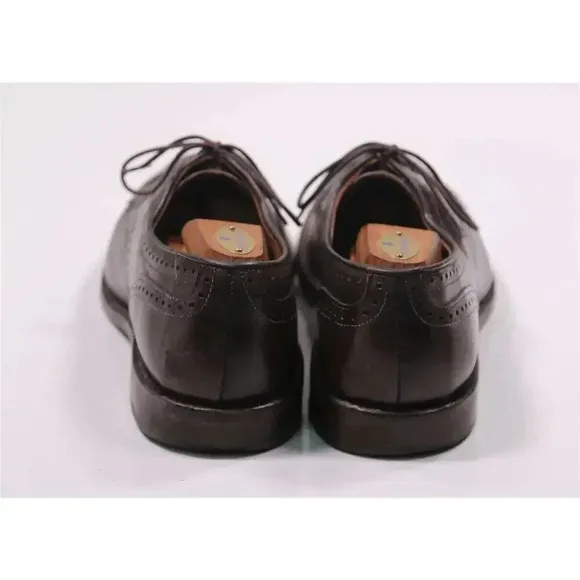 Allen Edmonds The City Dark Brown Captoe Oxford Leather Dress Shoes US 10.5 B