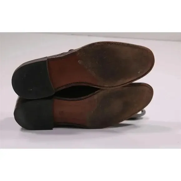 Allen Edmonds The City Dark Brown Captoe Oxford Leather Dress Shoes US 10.5 B