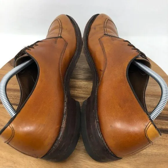 Allen Edmonds Bond Street Men’s Cap-Toe Leather Oxfords Size 11.5 AAA Walnut