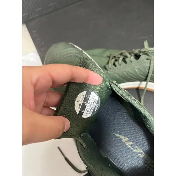 Altra Solstice XT 2 Mens Size 12 Green Athletic Running Shoes Sneaker Minimalist
