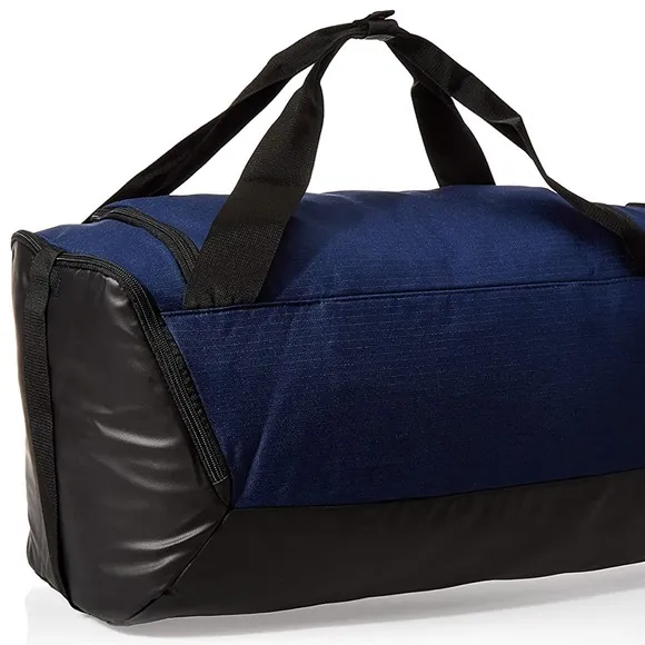 &gt;👦🏻BRASILIA NAVY BLUE/BLACK SMALL (20 X 10.5”) DUFFEL GYM BAG9😍BRAND NEW NIKE