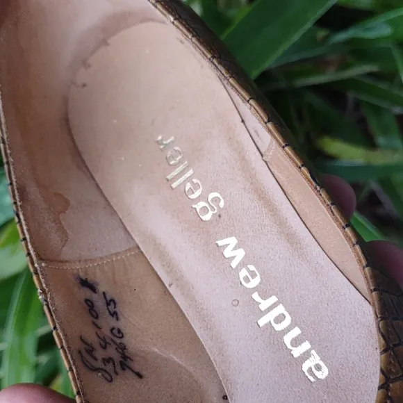 ANDREW GELLER LADIES SHOE #  34100 /1950'S VINTAGE SHOE